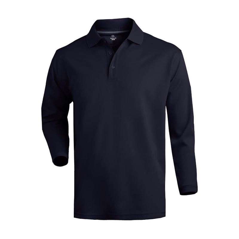 Hi Performance Mesh Unisex Long Sleeve Polo