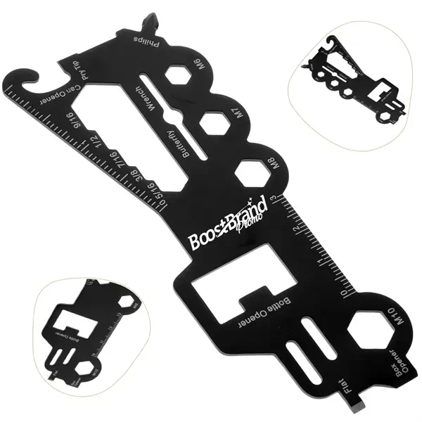 Custom Pocket Multi-Tool Card with Wrench and Opener — Professional Hardware Tool 1