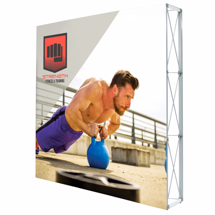 Locus Light Wall Display Non-Backlit 7.5 ft.x 7.5 ft. Single Sided