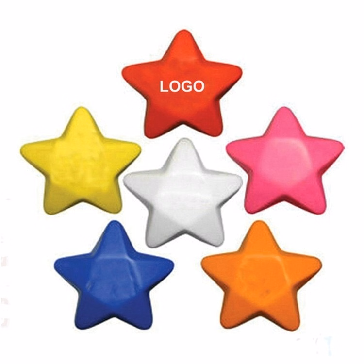 Five-point Star Shaped PU Foam Toy