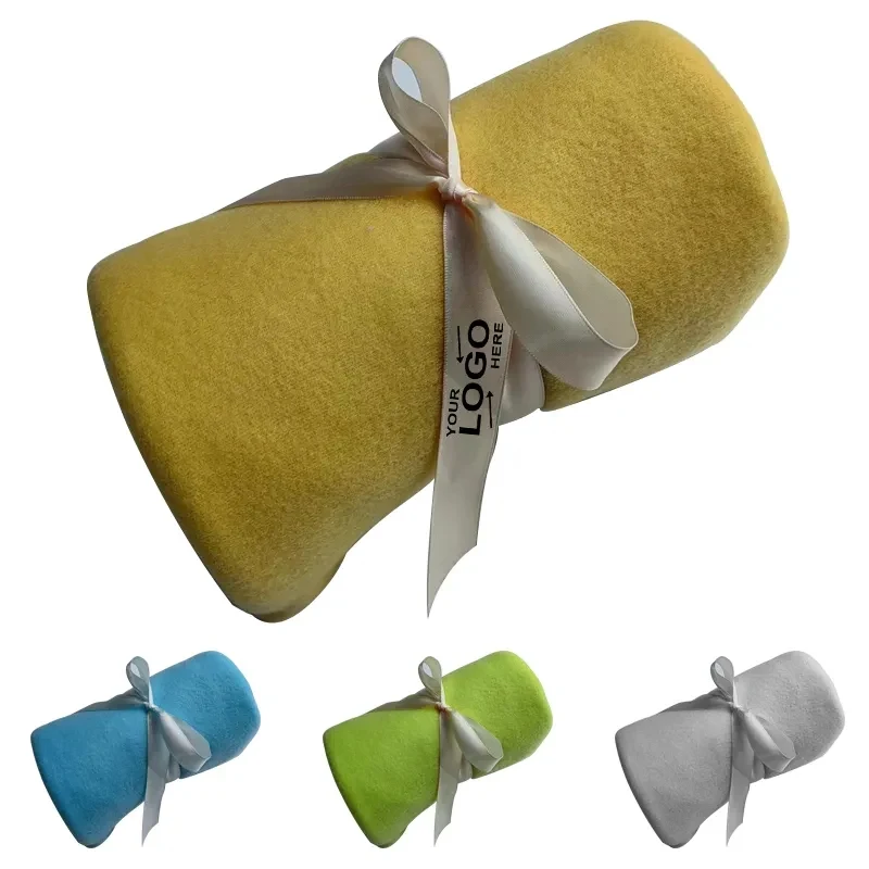 Double Sided Fleece Throw Blanket 1