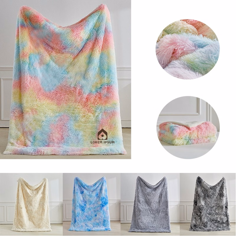 Luxury Faux Rabbit Fur Blanket