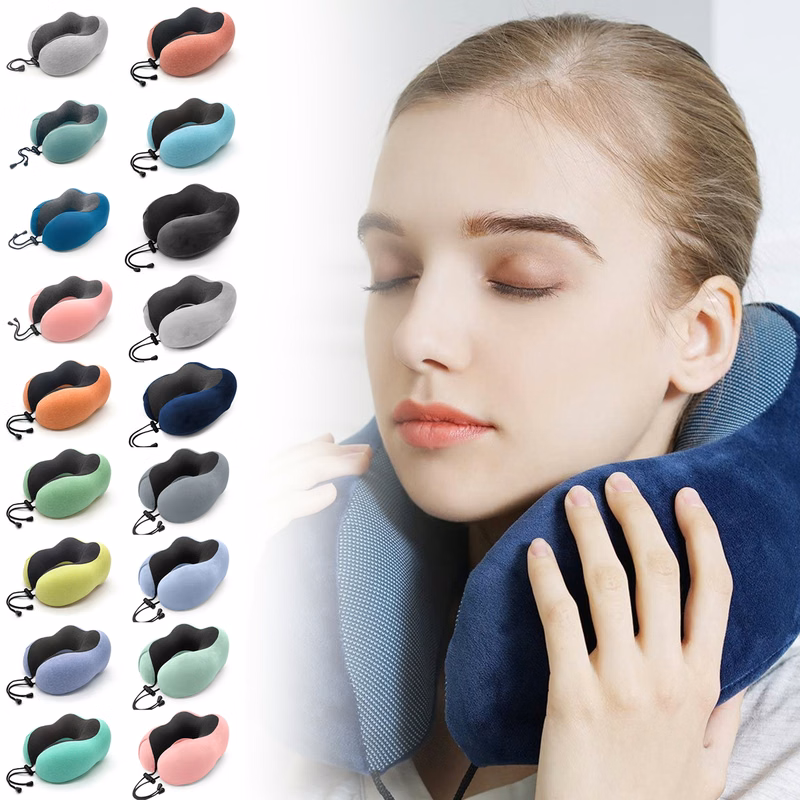 Memory Foam Neck Pillow Head