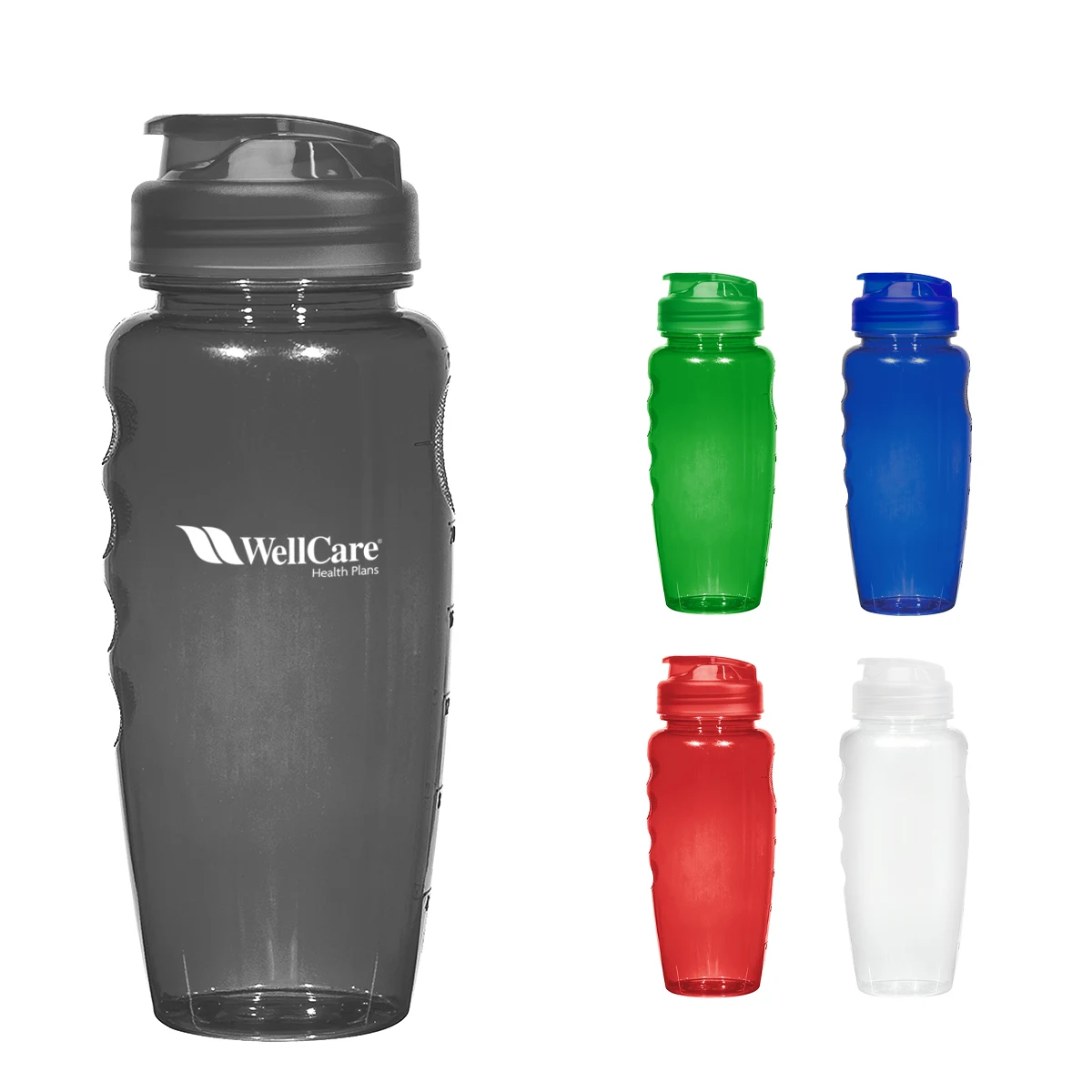 30 Oz. Poly-Clear™ Gripper Bottle 1