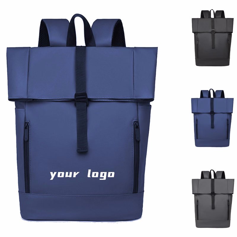 Roll Top Waterproof Trendy Backpack