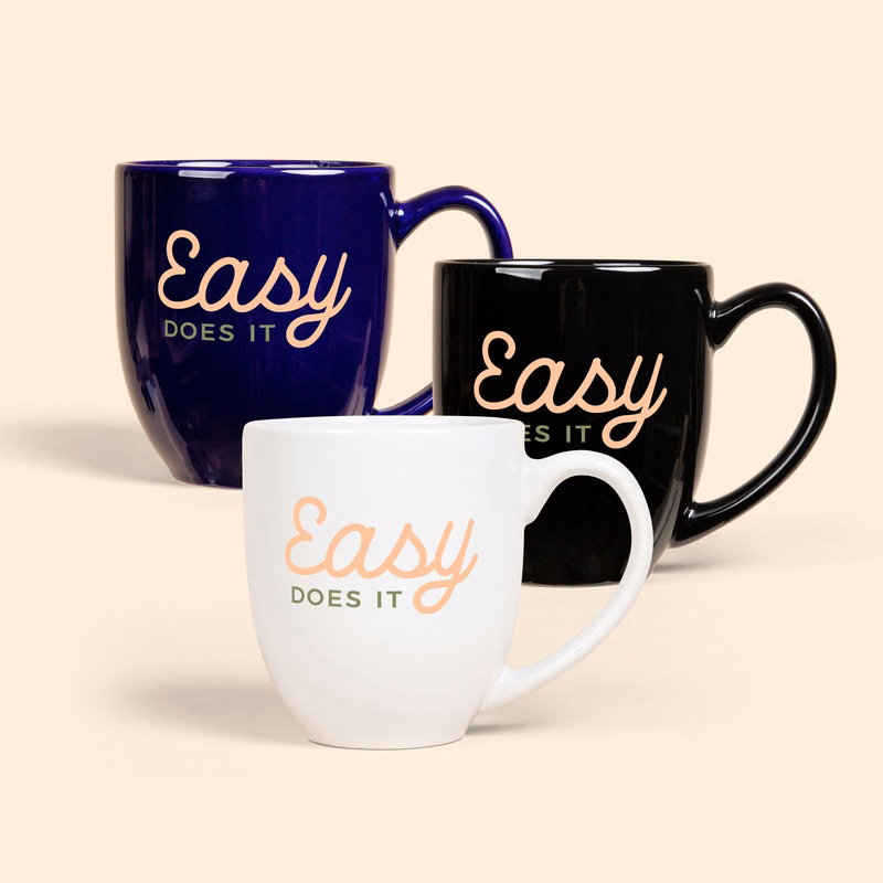 SOLID-COLOR BISTRO CERAMIC MUG 16 OZ.