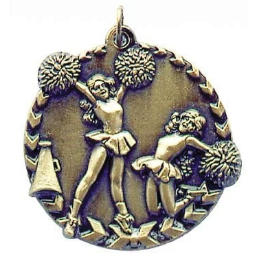 Cheerleading Millennium Medal, 1 3/4" 1