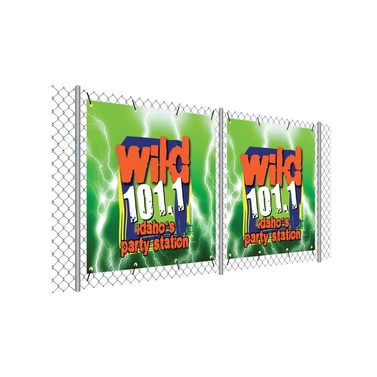 Fence Wrap, Vinyl Banner, Single-Sided - 60"W x 36"H 1