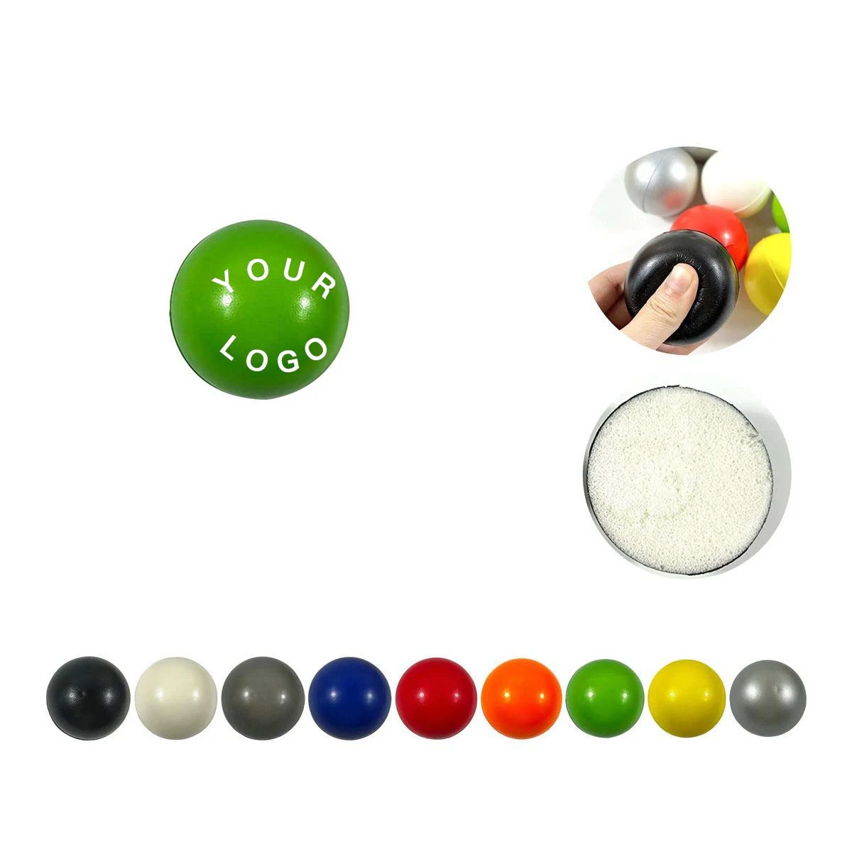 PU Foam Stress Ball for Relaxation and Focus 1