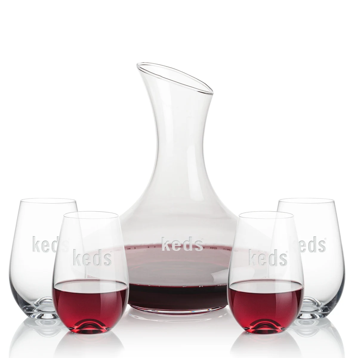 Innisfil Carafe & Boston Stemless Wine 1