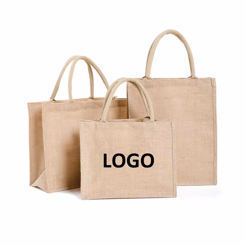 Reusable Jute Tote Bags