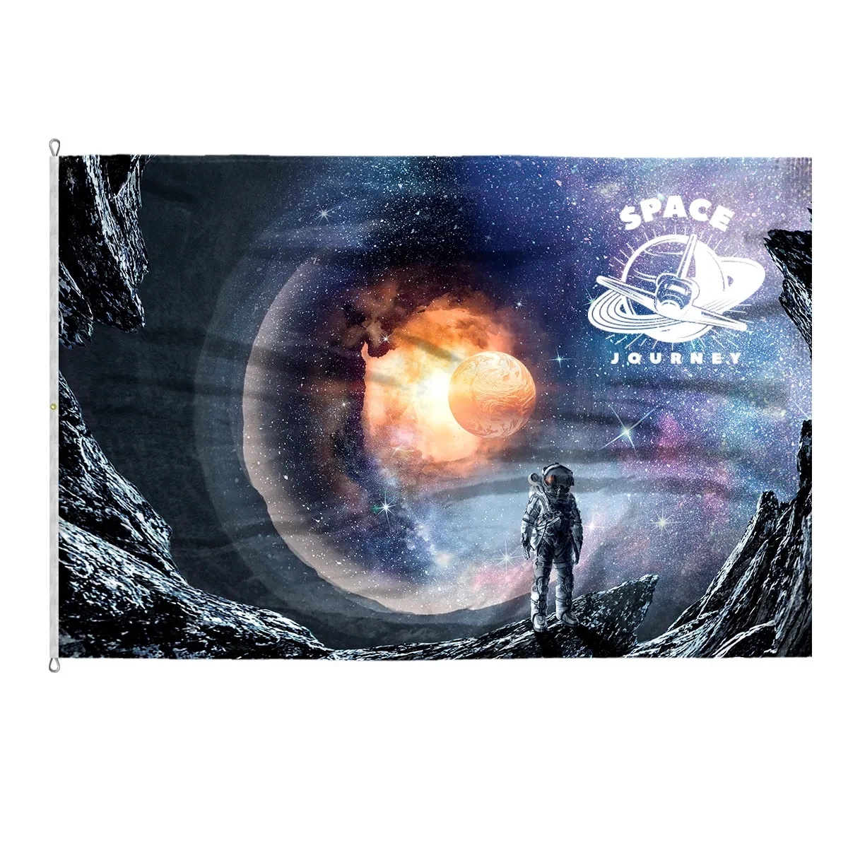 Custom Digitally Printed Flags 10' x 15' Silk Poly 1