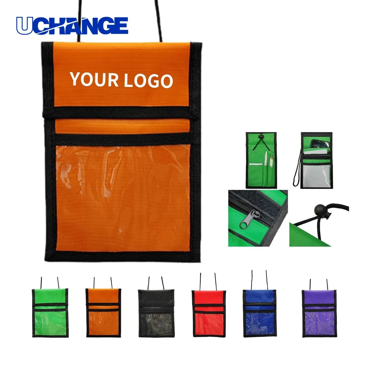 Nylon Neck Wallet Organizer 1