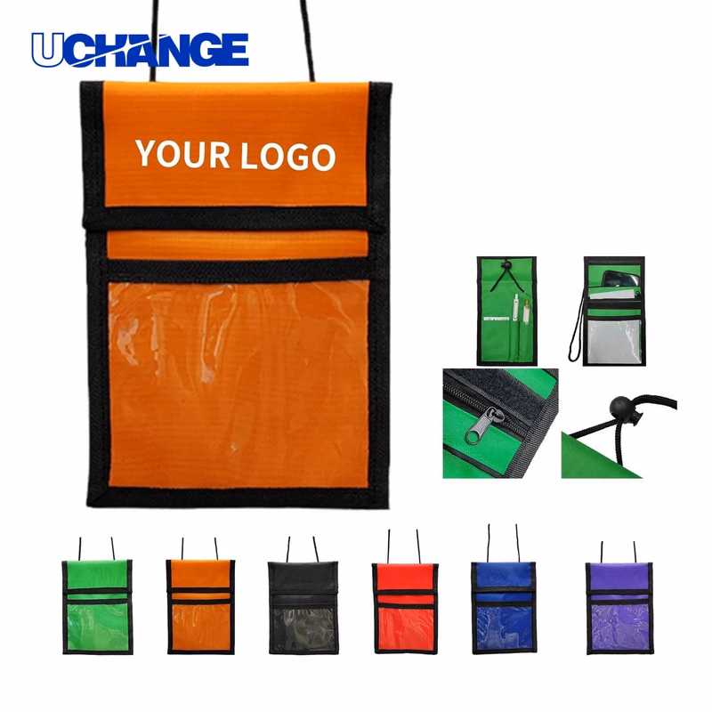 Nylon Neck Wallet Organizer