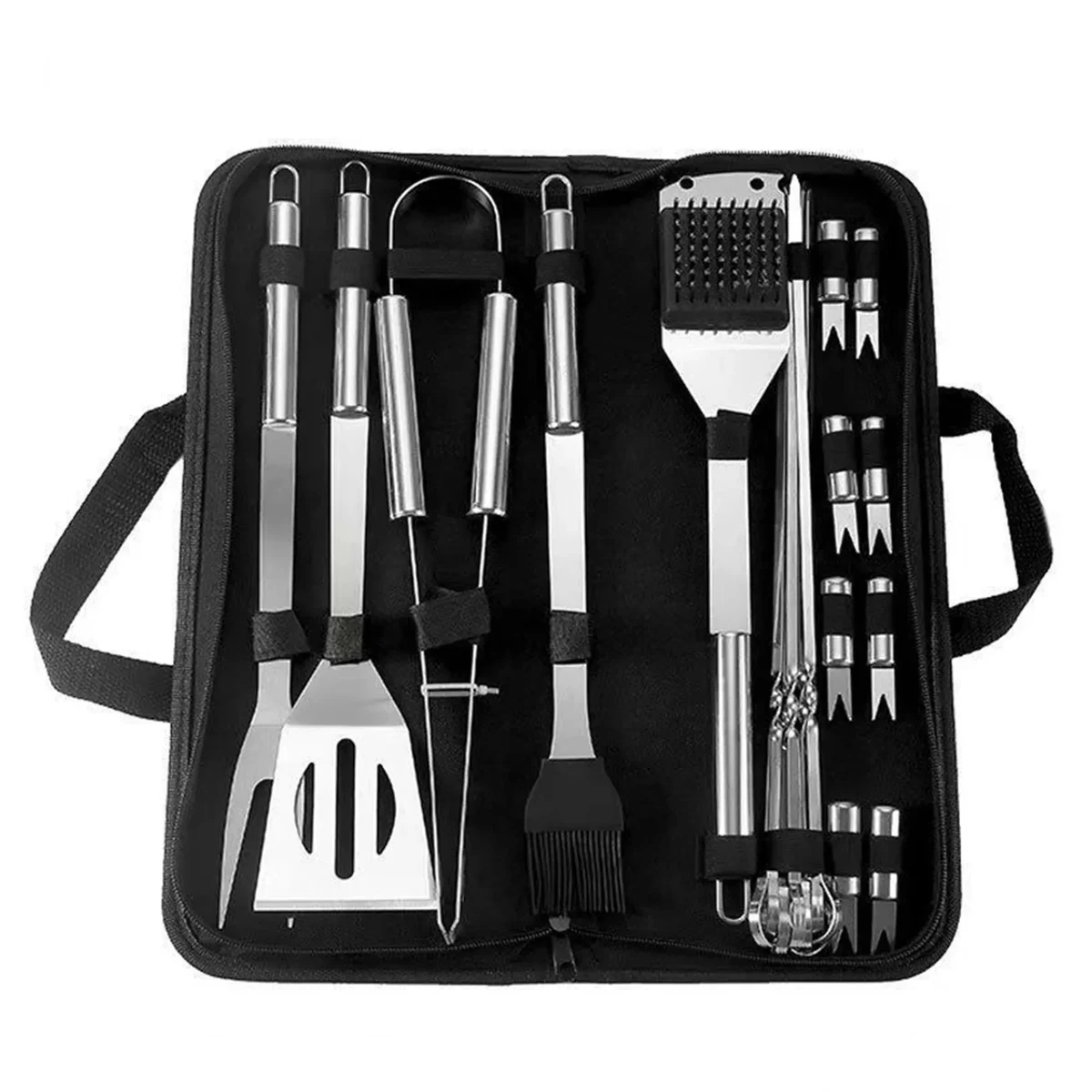 Stainless Steel 20PCS BBQ Tools Set 1