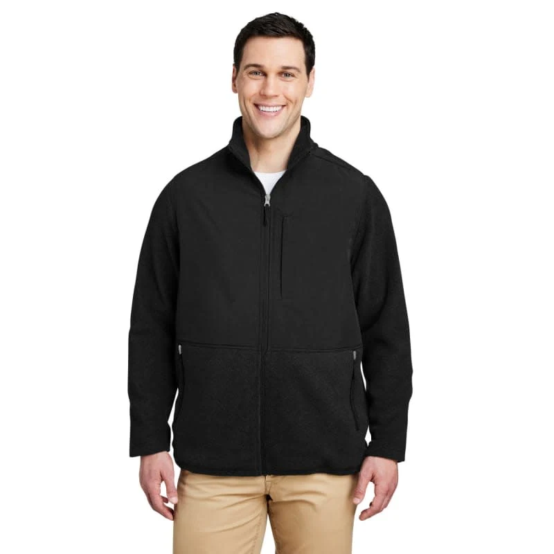 CORE365 Men's Journey Summit Hybrid Full-Zip 1