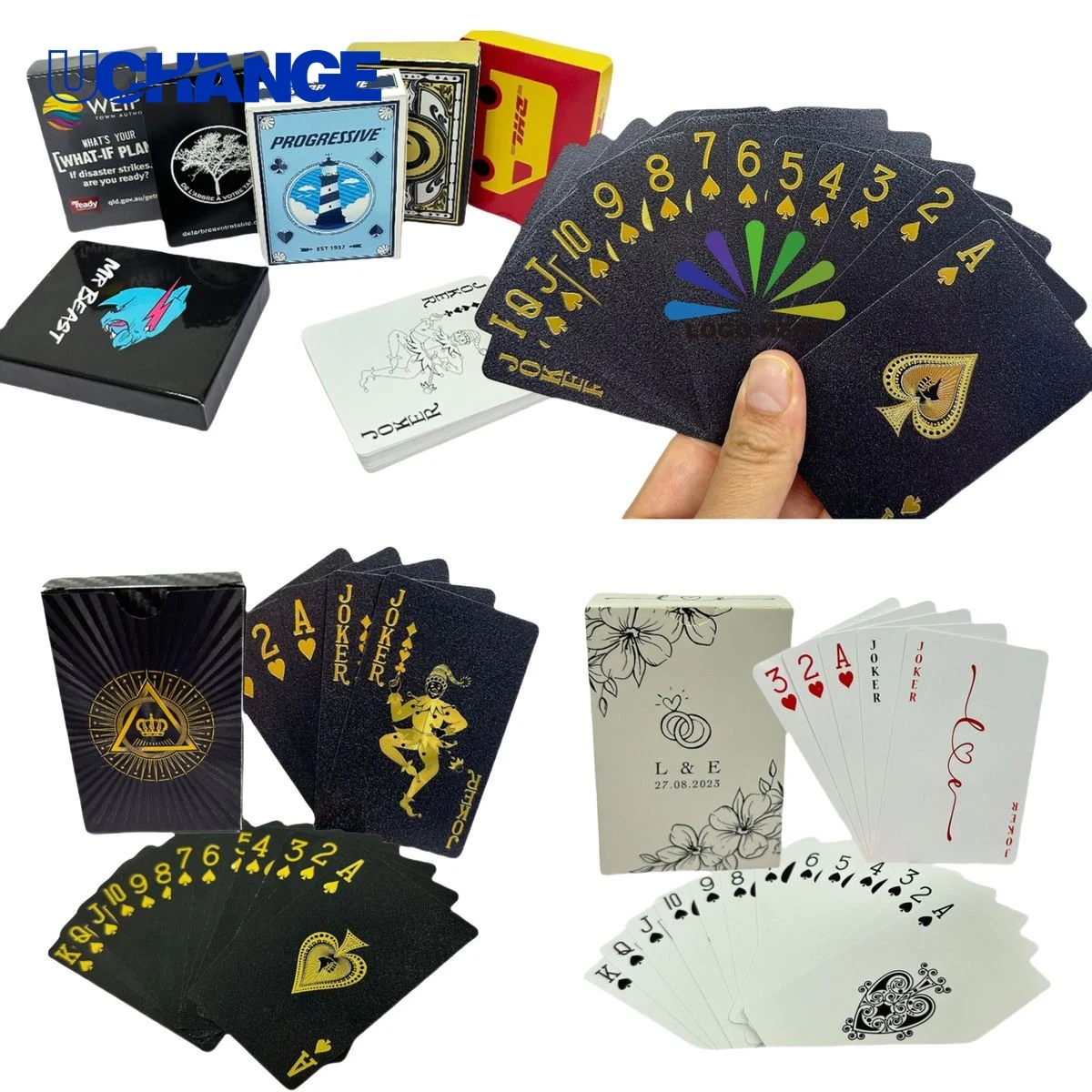 Full-Color Poker Playing Cards Deck 1