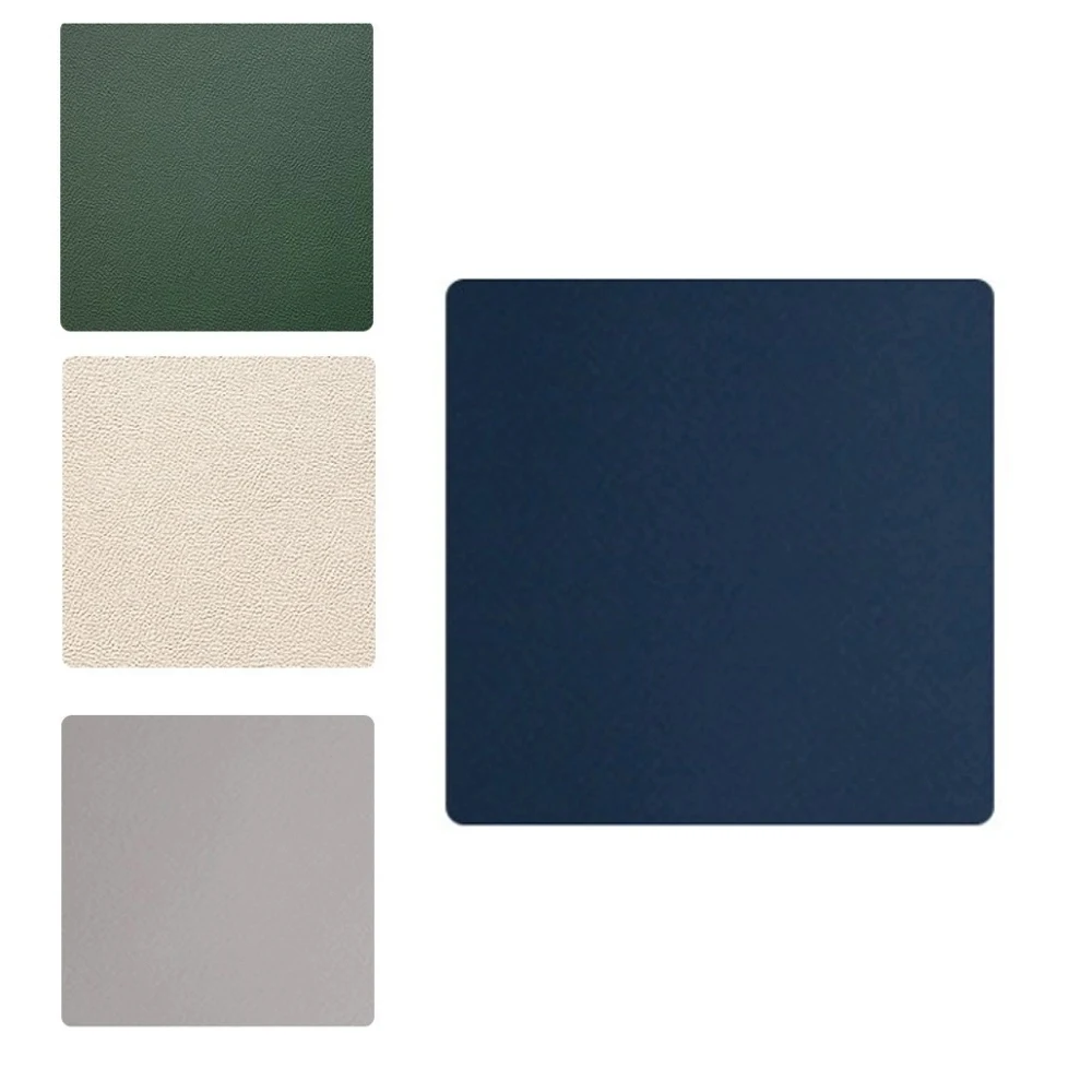 11.8" X 11.8" Nordic Leather Mat MOQ 100PCS 1