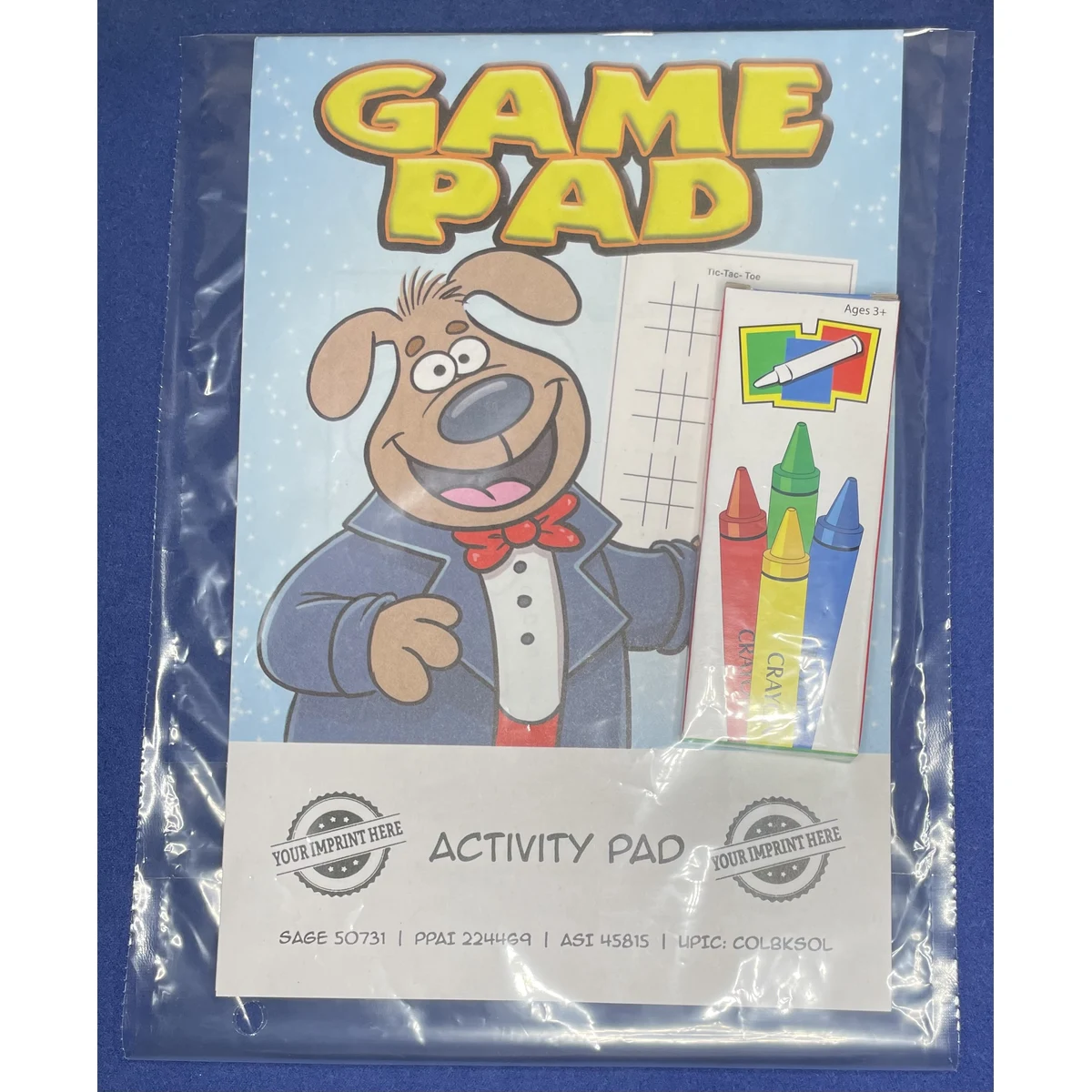 ACTIVITY PAD SET - Game Pad Activity Pad Fun Pack 1