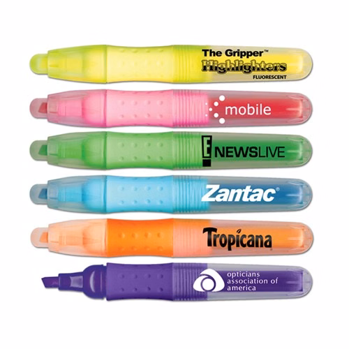 The Gripper Fluorescent Highlighter with Grip