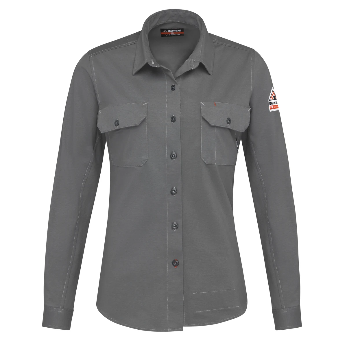 Bulwark® Women's Flex Knit Button Down Shirt 1