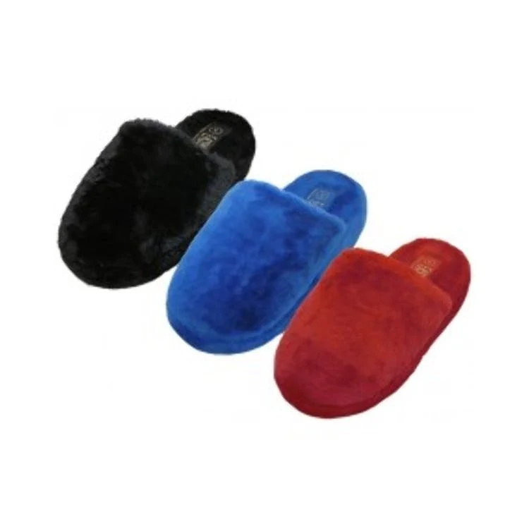 Women's Plush Slippers - Dark Colors Size S-XL 1