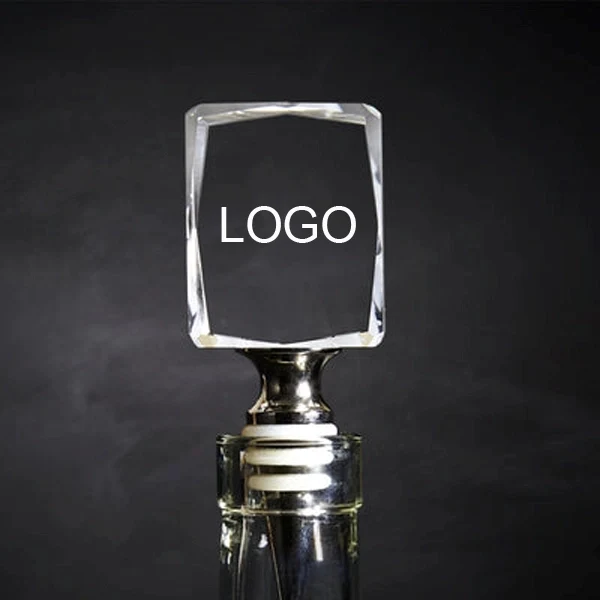 3D Crystal Wine Stopper 1