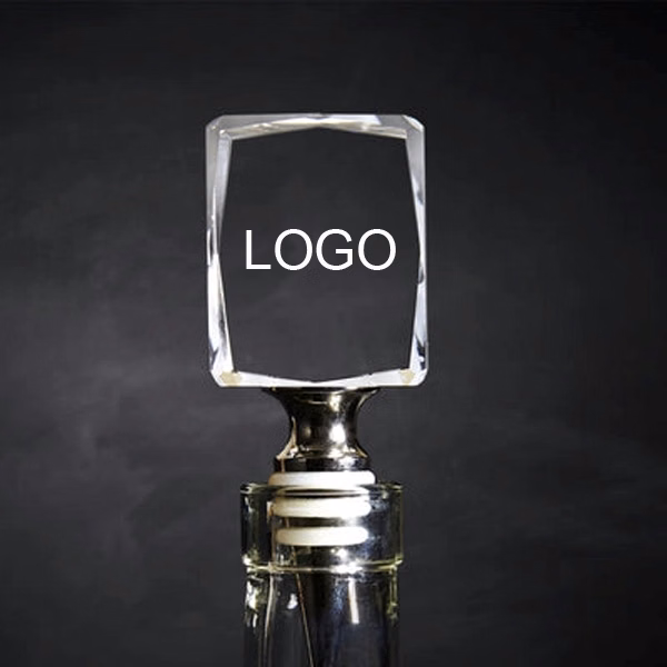 3D Crystal Wine Stopper