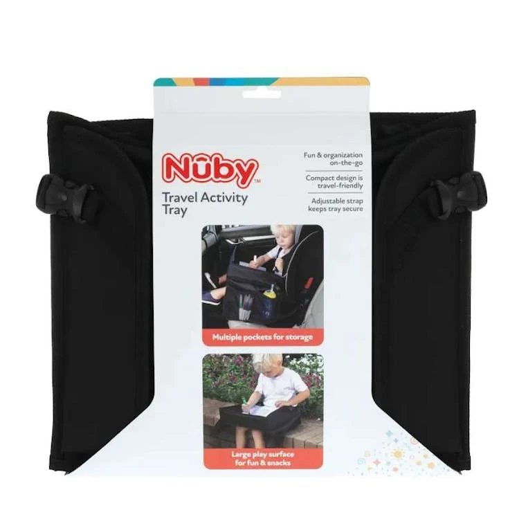Nuby Kids Travel Activity Tray - with Pockets 1