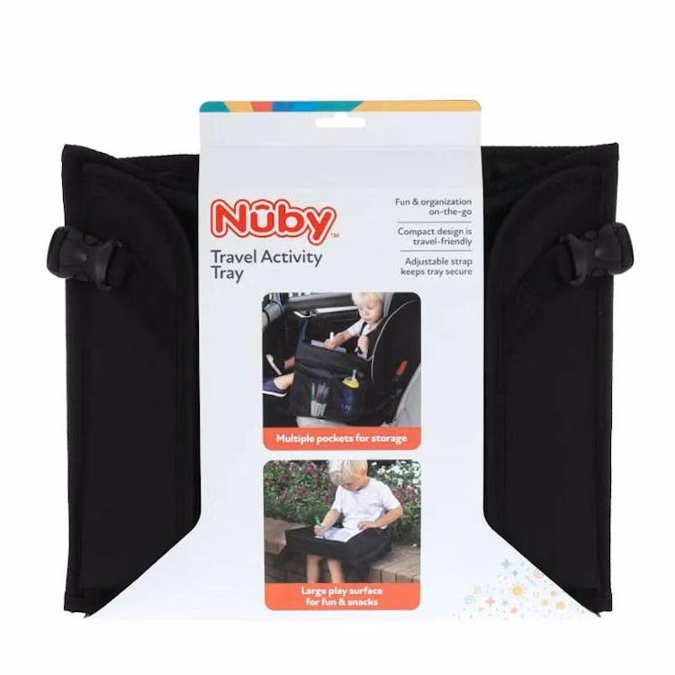Nuby Kids Travel Activity Tray - with Pockets