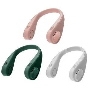 Rechargeable Leafless Neck Hanging Portable Fan 1