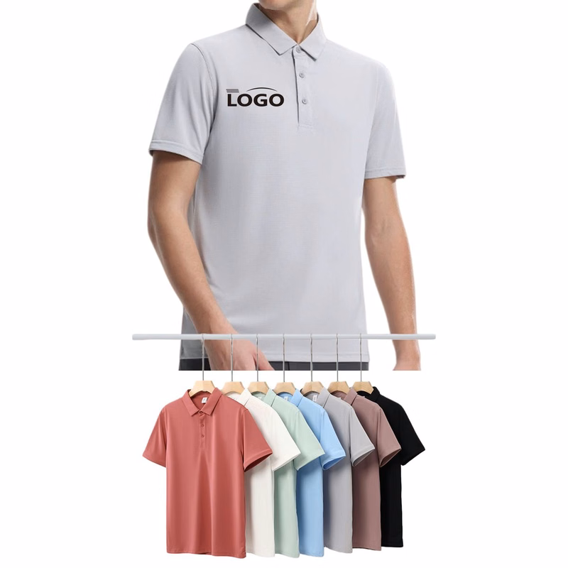 Polo Shirt Breathable Sports-style Men's T-shirt