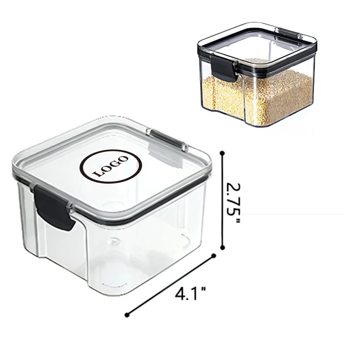 Versatile Portable Food Storage Box 1