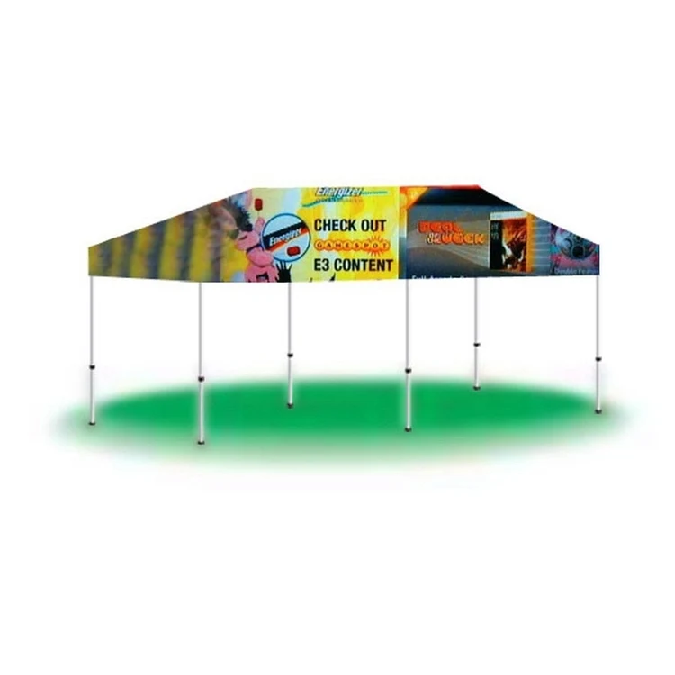 10ftx20ft 3 Day Pop Up Tent Canopy - Full Digital Print 1
