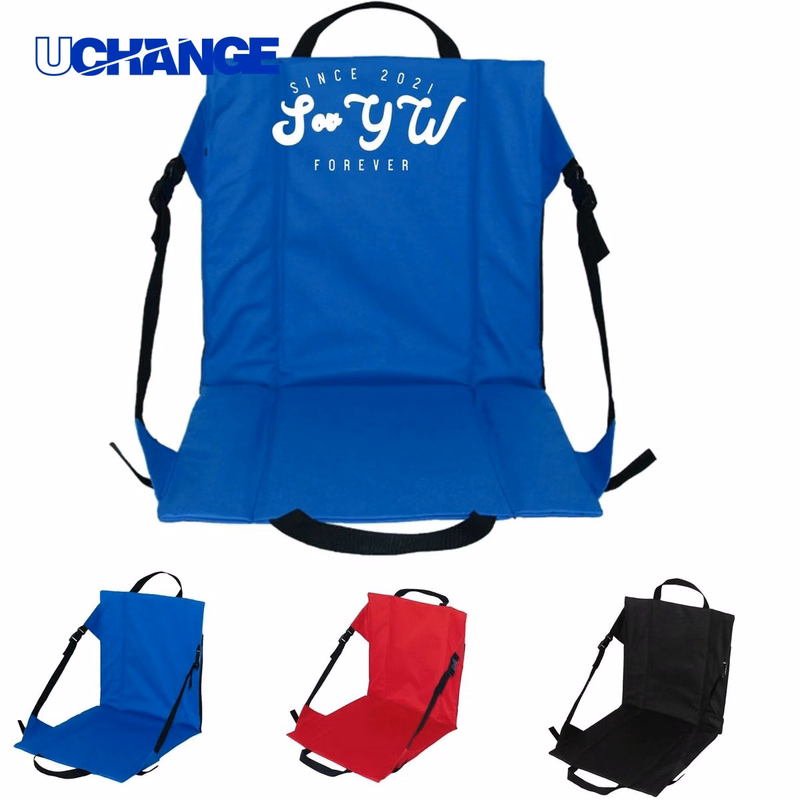 Folding Stadium Seat Cushion for Bleacher Use