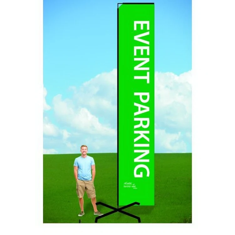14ft Swooper Flag with X Stand-single 1