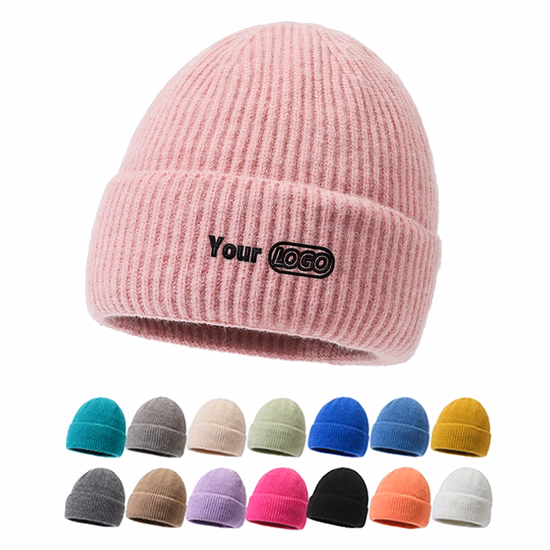 Personalized Winter Warm Solid Color Beanie