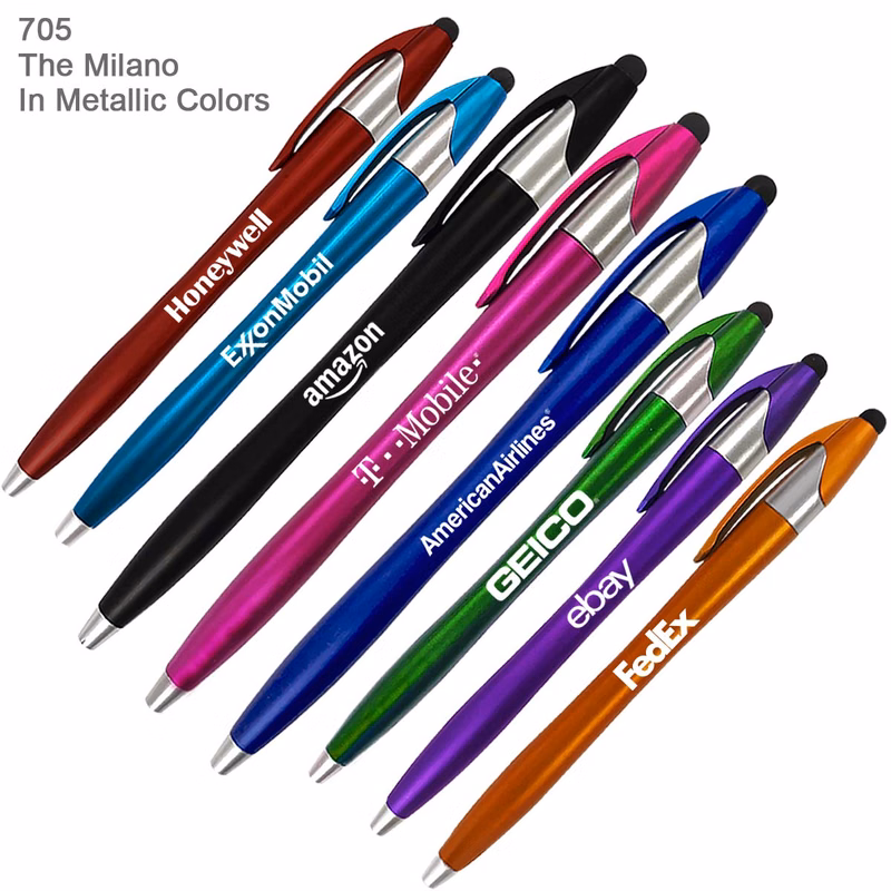 The Stylish Milano Stylus Ballpoint Pen - Office Pens