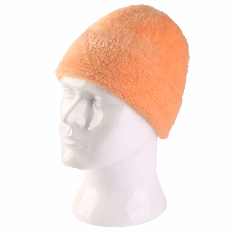 Rustic Imitation Mink Hair Beanies