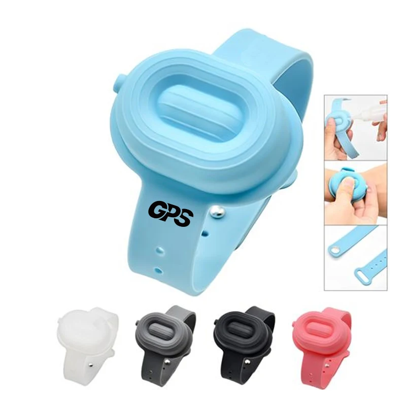 Reusable Silicone Bracelet Hand Sanitizer 1