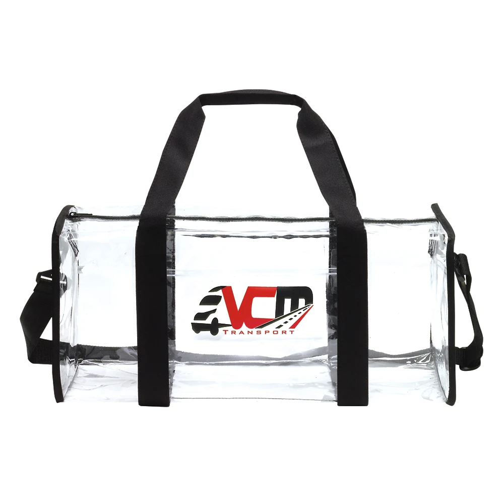 Clear Square Duffle Bag 1