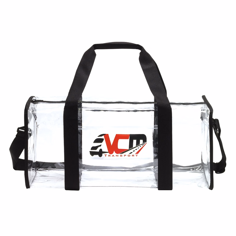 Clear Square Duffle Bag