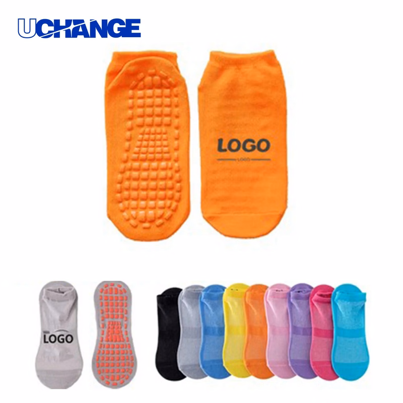 Short Cotton Trampoline Non-Slip Socks