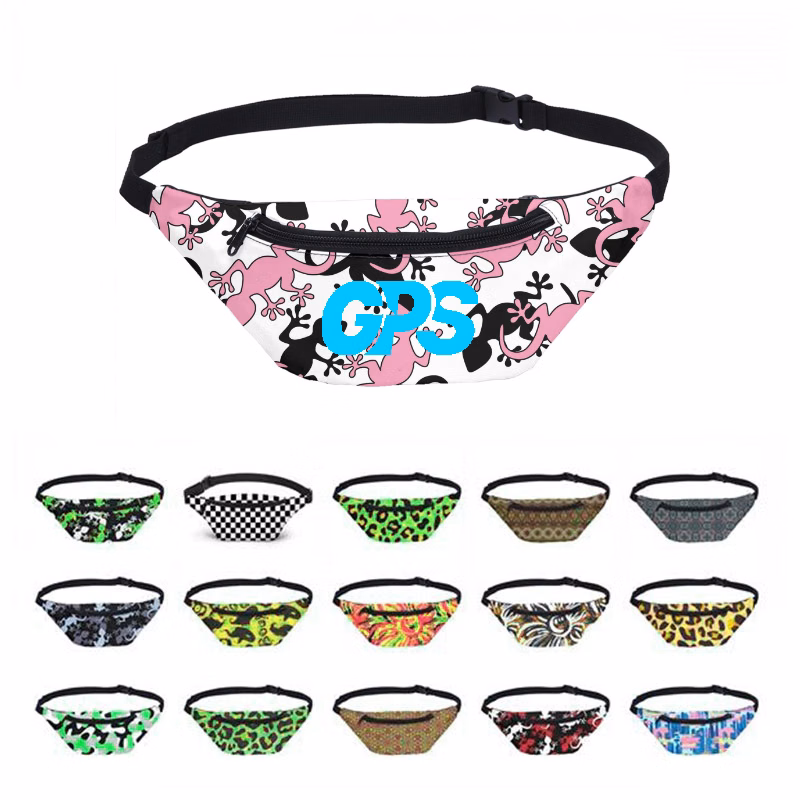 13 3/8" Sublimation Polyester Fanny Pack