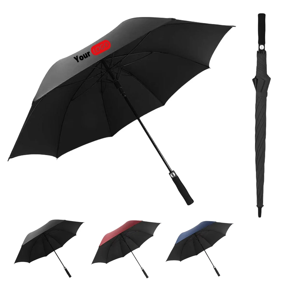 27inch Large Automatic Golf Umbrella 1