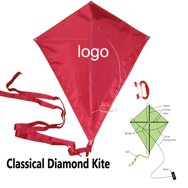 Custom Classical Diamond Kite 1