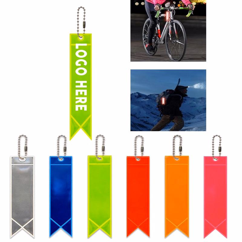 Durable PVC Bike Saddle Reflective Strip For Road Cycling