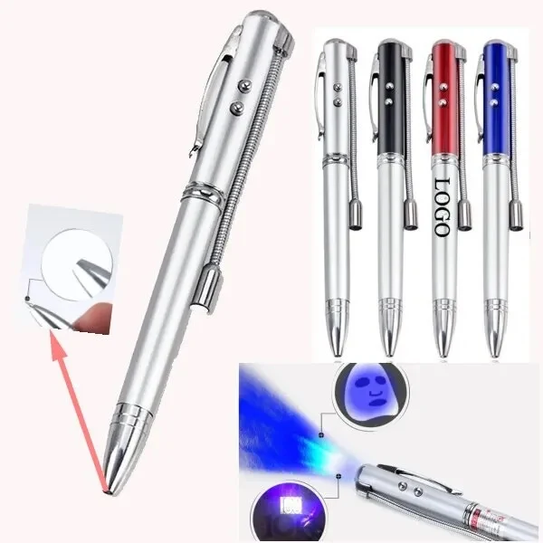 4 in 1 Multifunctional Laser Pointer With LED Light Pen 1