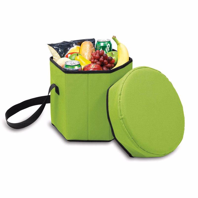 Portable Seat with Cooler Bag