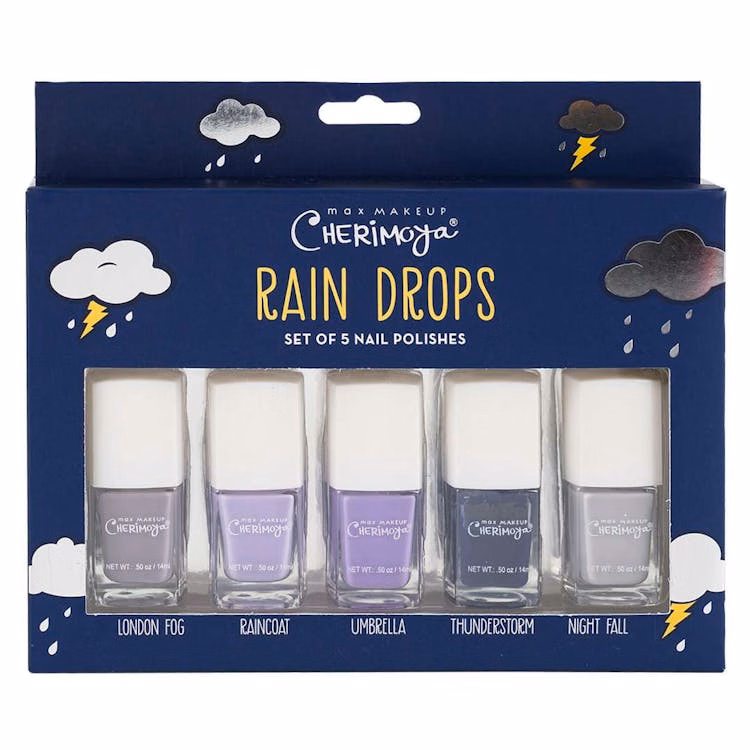 Nail Polish Set Rain Drops - 5 Piece